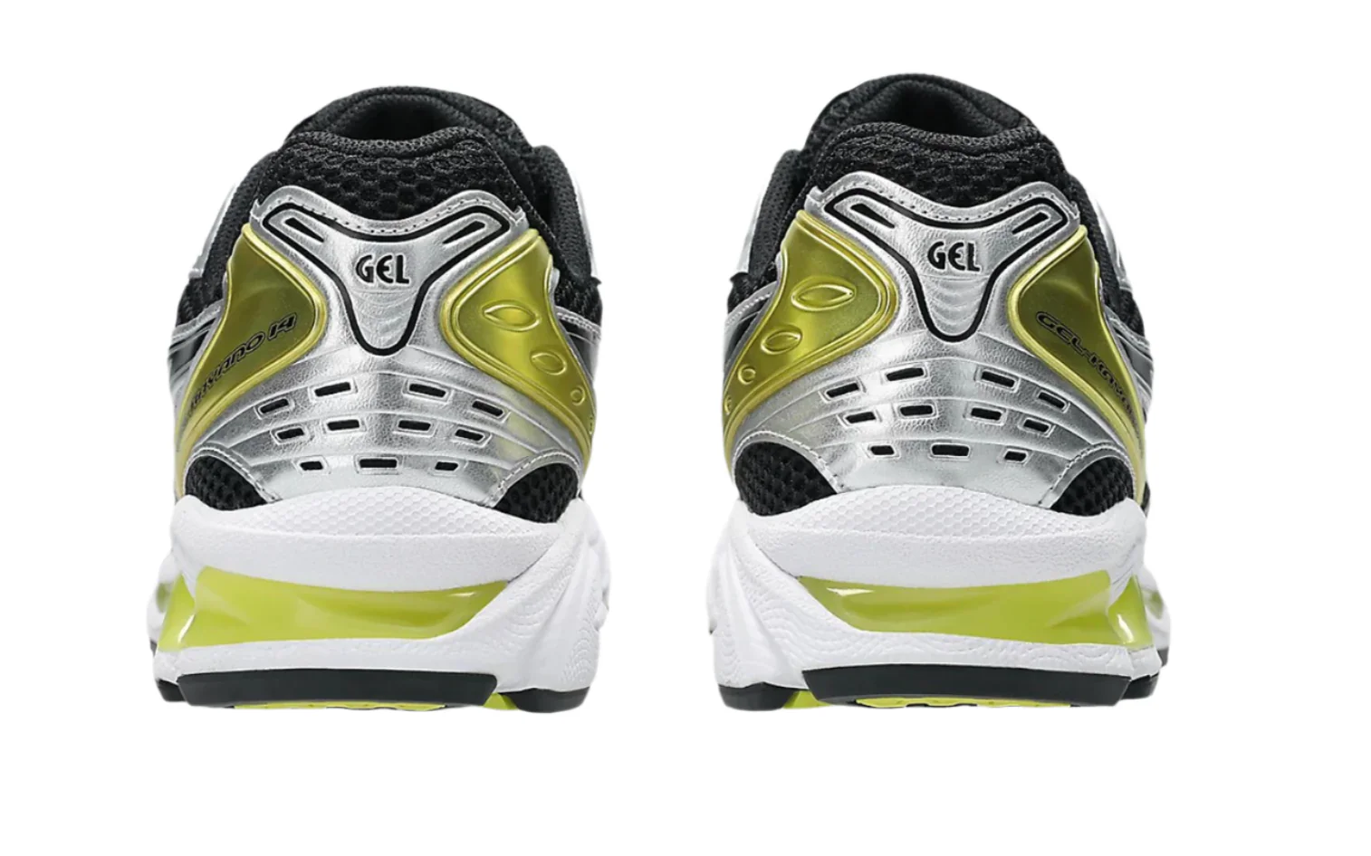 Asics Gel-Kayano 14 Black Lemon Spark - Image 3