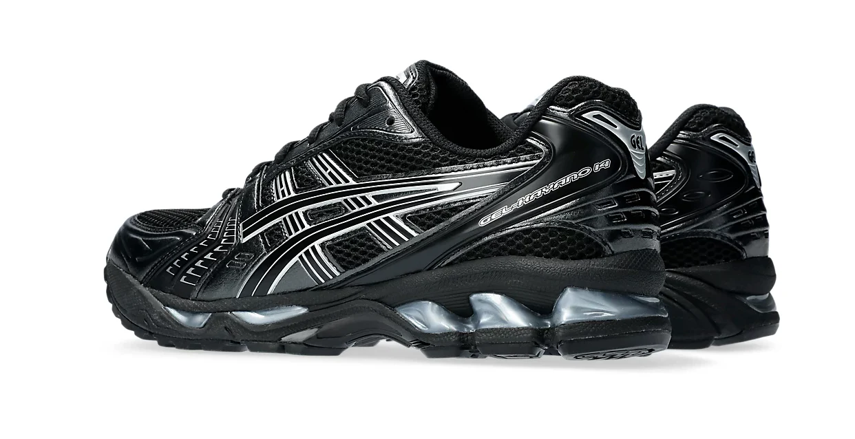 Asics Gel-Kayano 14 Black Pure Silver - Image 3