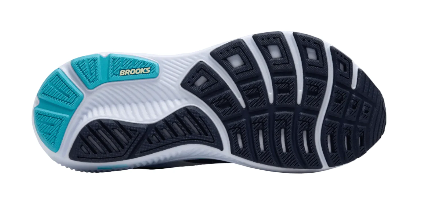 BROOKS GHOST 17 NAVY GREEN TURQUOISE WOMEN'S - Image 5