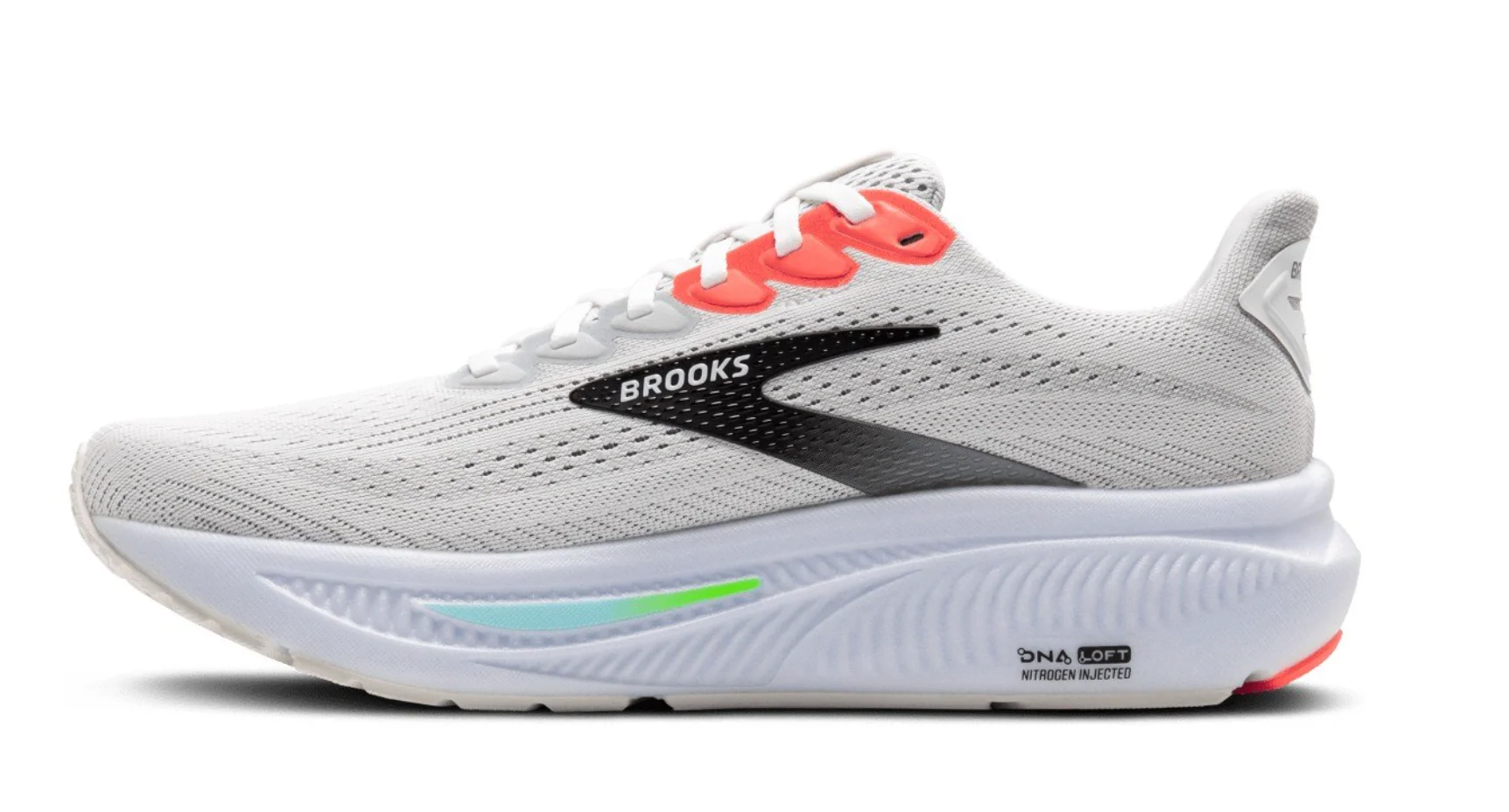BROOKS GHOST 17 WHITE PINK CLAY GECKO MEN'S - Image 3