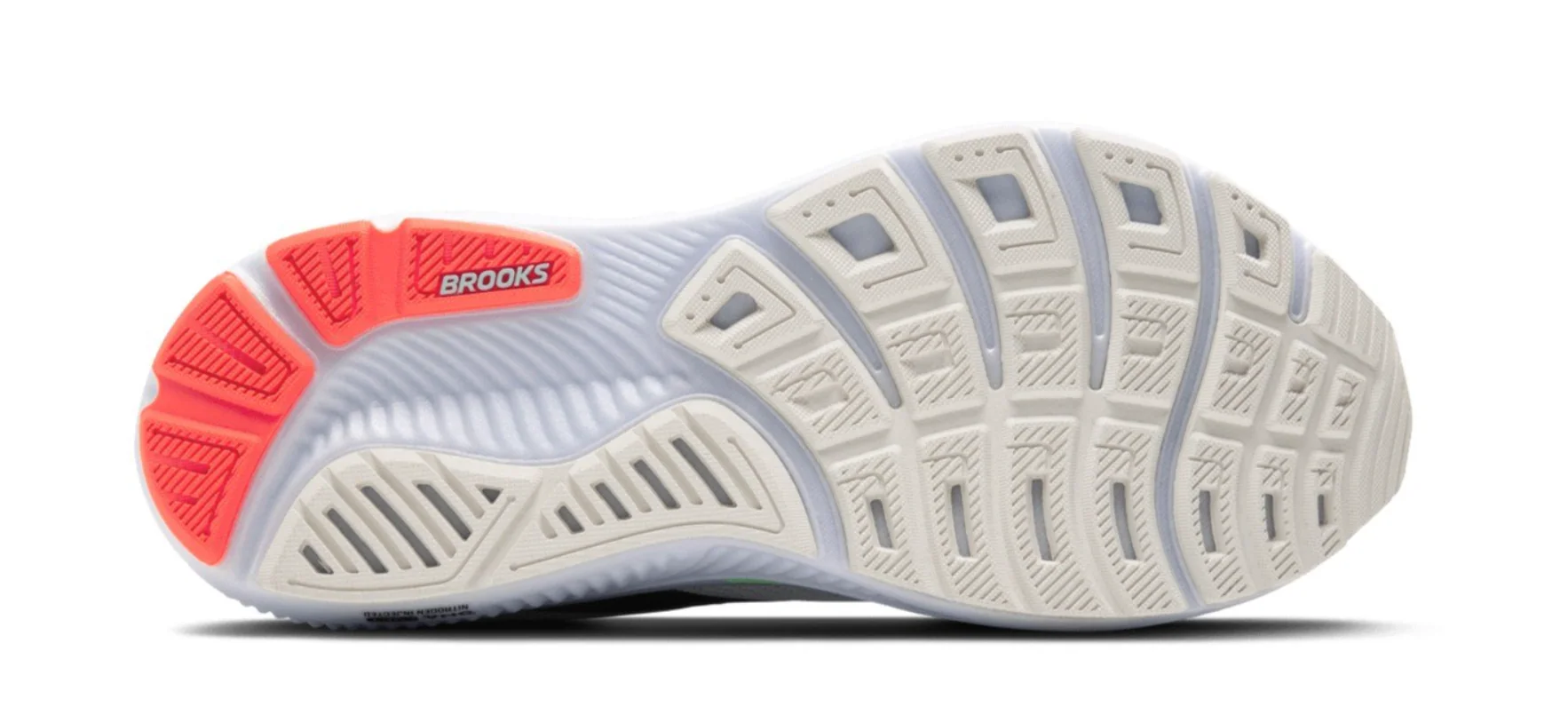 BROOKS GHOST 17 WHITE PINK CLAY GECKO MEN'S - Image 5