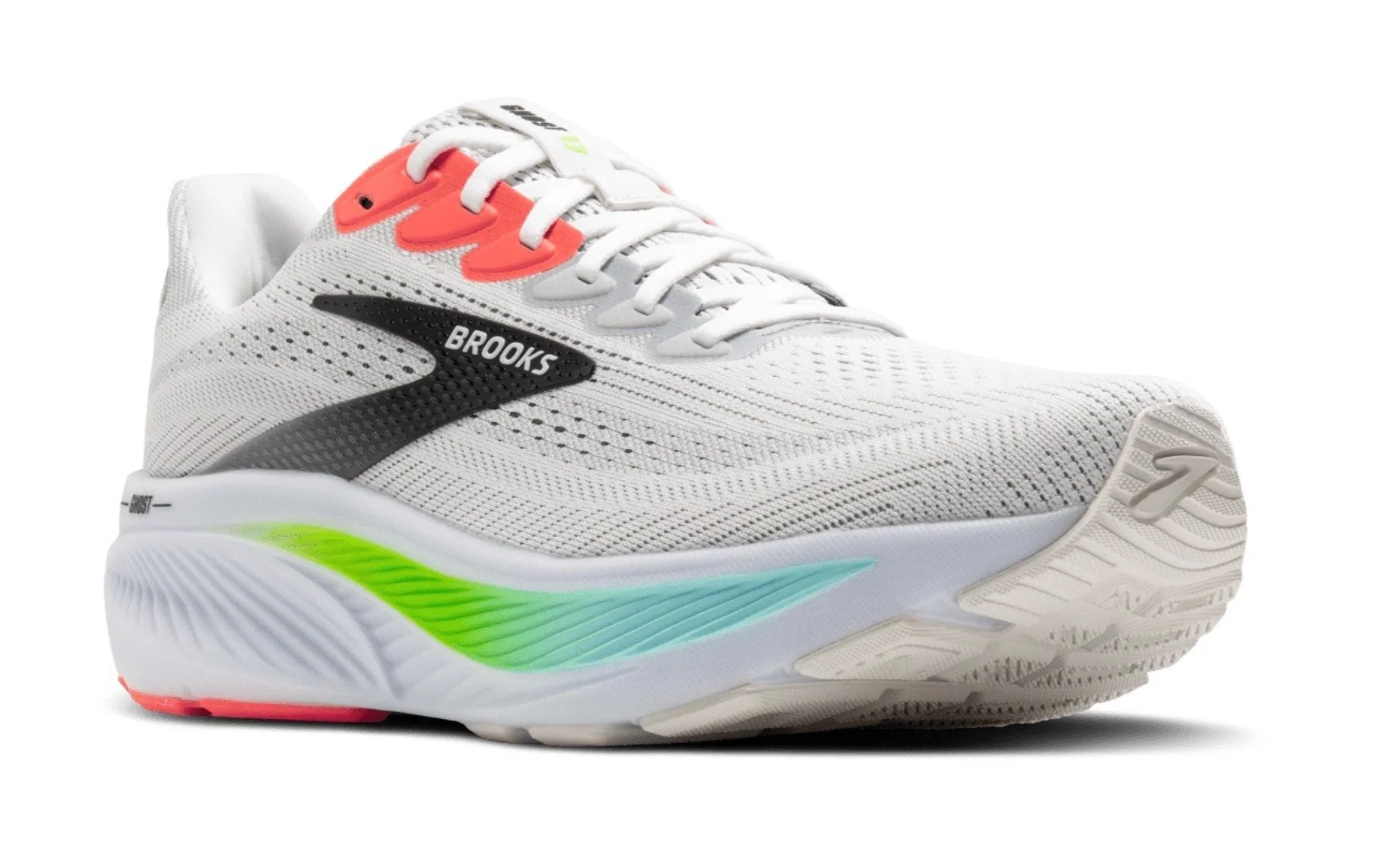 BROOKS GHOST 17 WHITE PINK CLAY GECKO MEN'S - Image 6