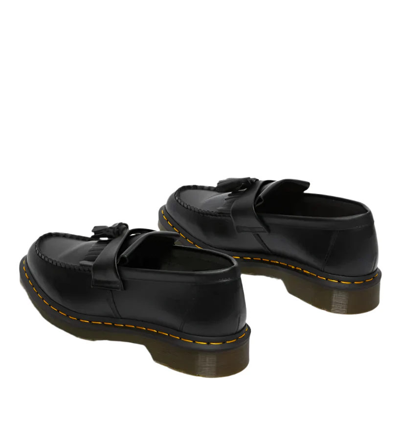 Dr Martens Adrian Smooth Leather Tassel Loafer Black - Image 6