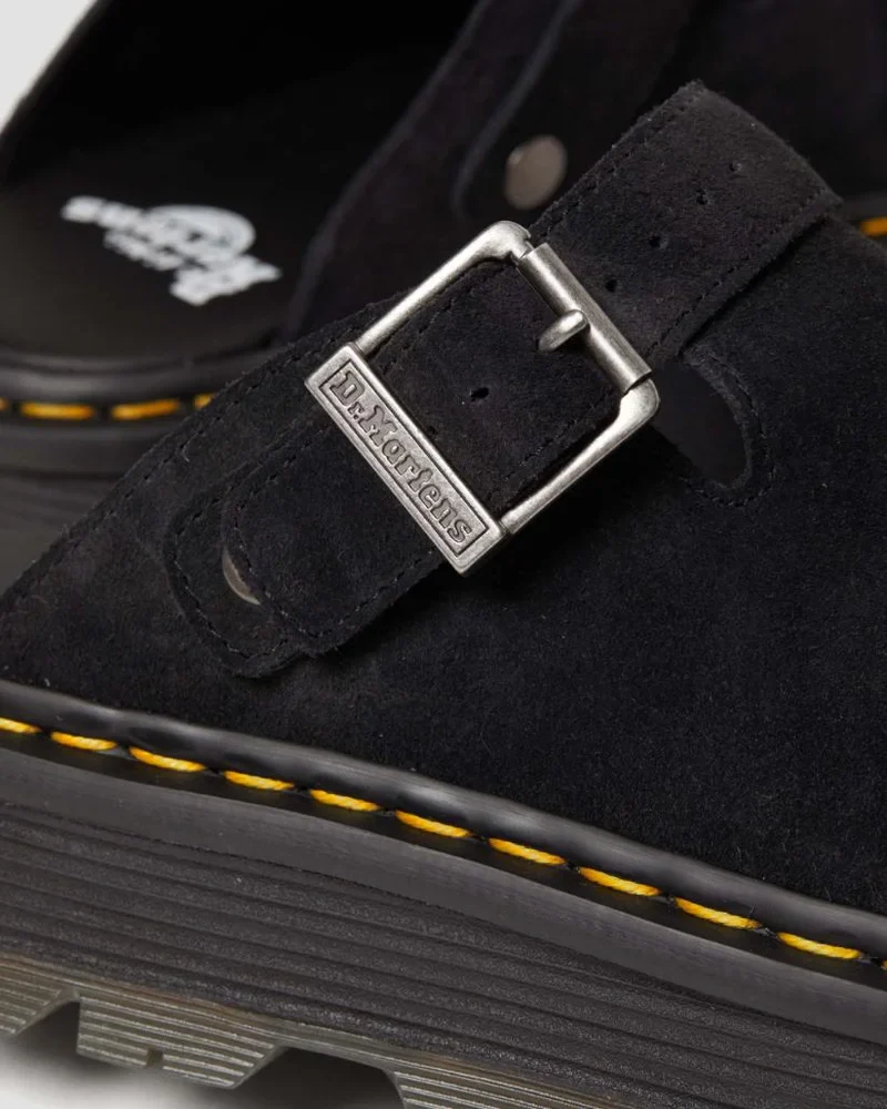 DR MARTENS ZEBZAG BLACK SUEDE - Image 4