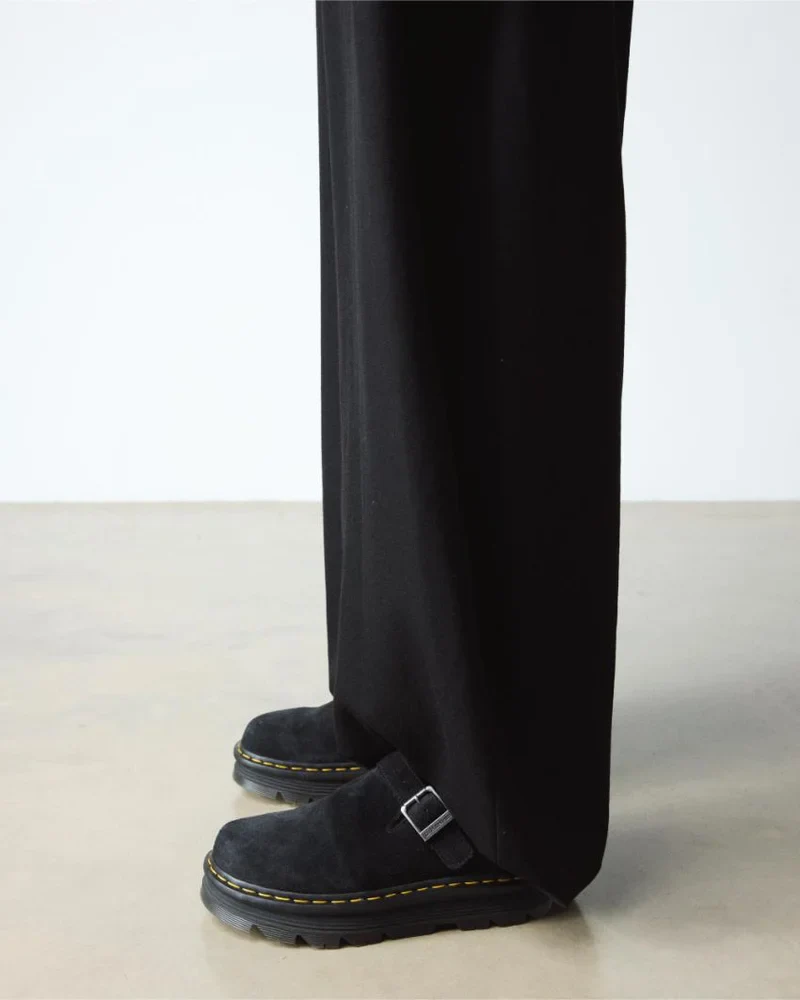 DR MARTENS ZEBZAG BLACK SUEDE - Image 9