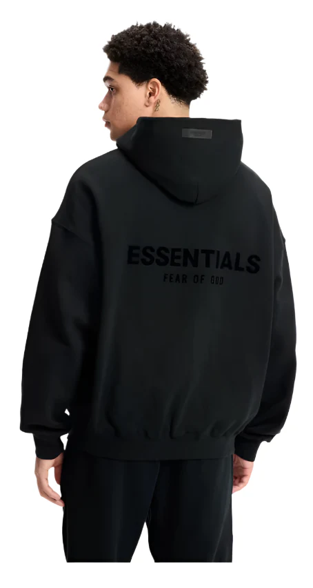 Fear of God Essentials Pullover Chest Logo Hoodie FW22 - Image 4