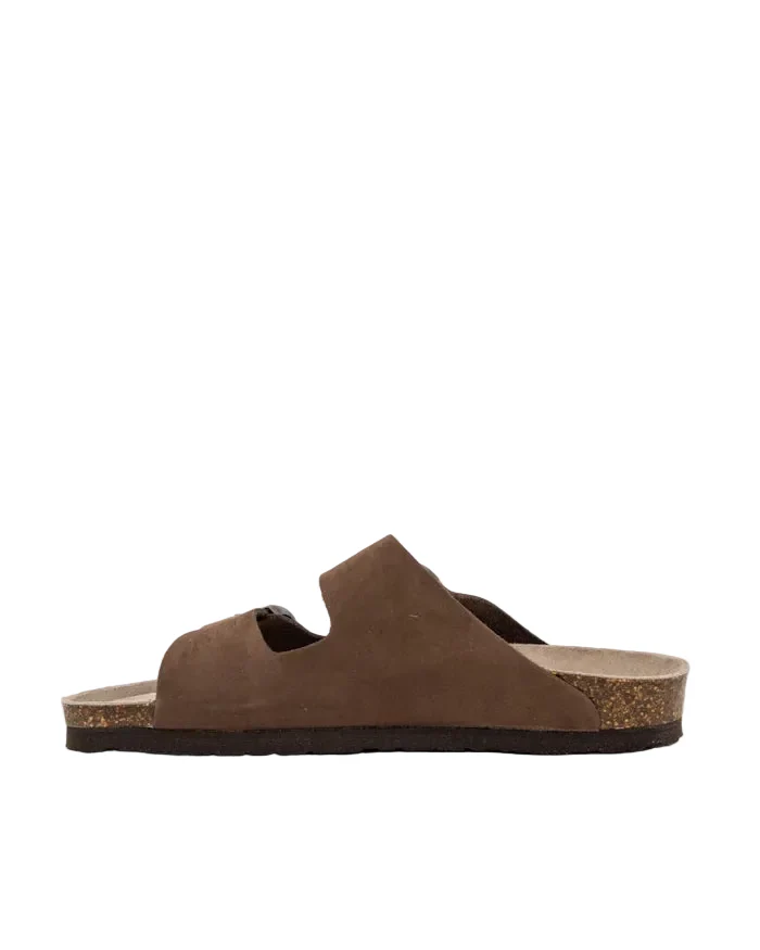 GENUINS HAWAII NUBUCK SANDAL DARK BROWN - Image 3