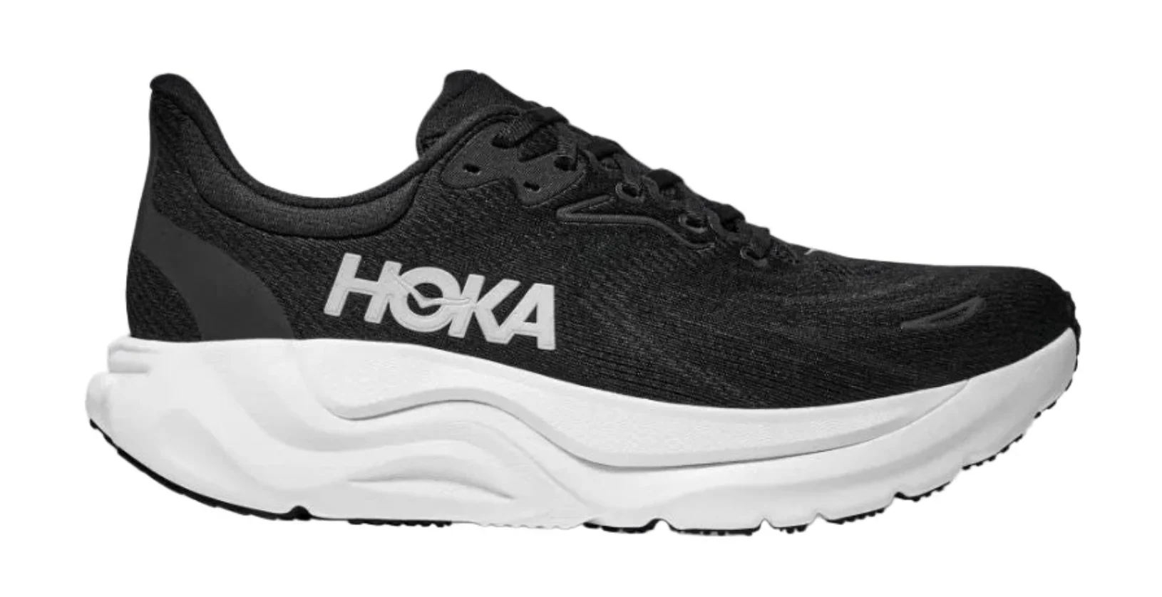 HOKA ARAHI 8 BLACK WHITE WOMEN'S