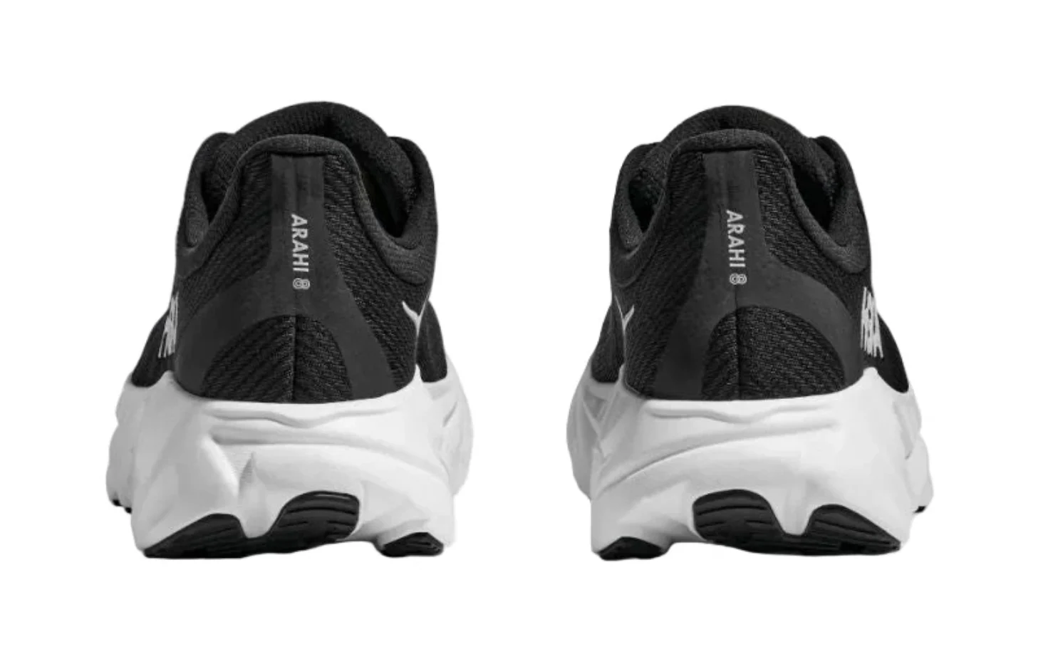 HOKA ARAHI 8 BLACK WHITE WOMEN'S - Image 5