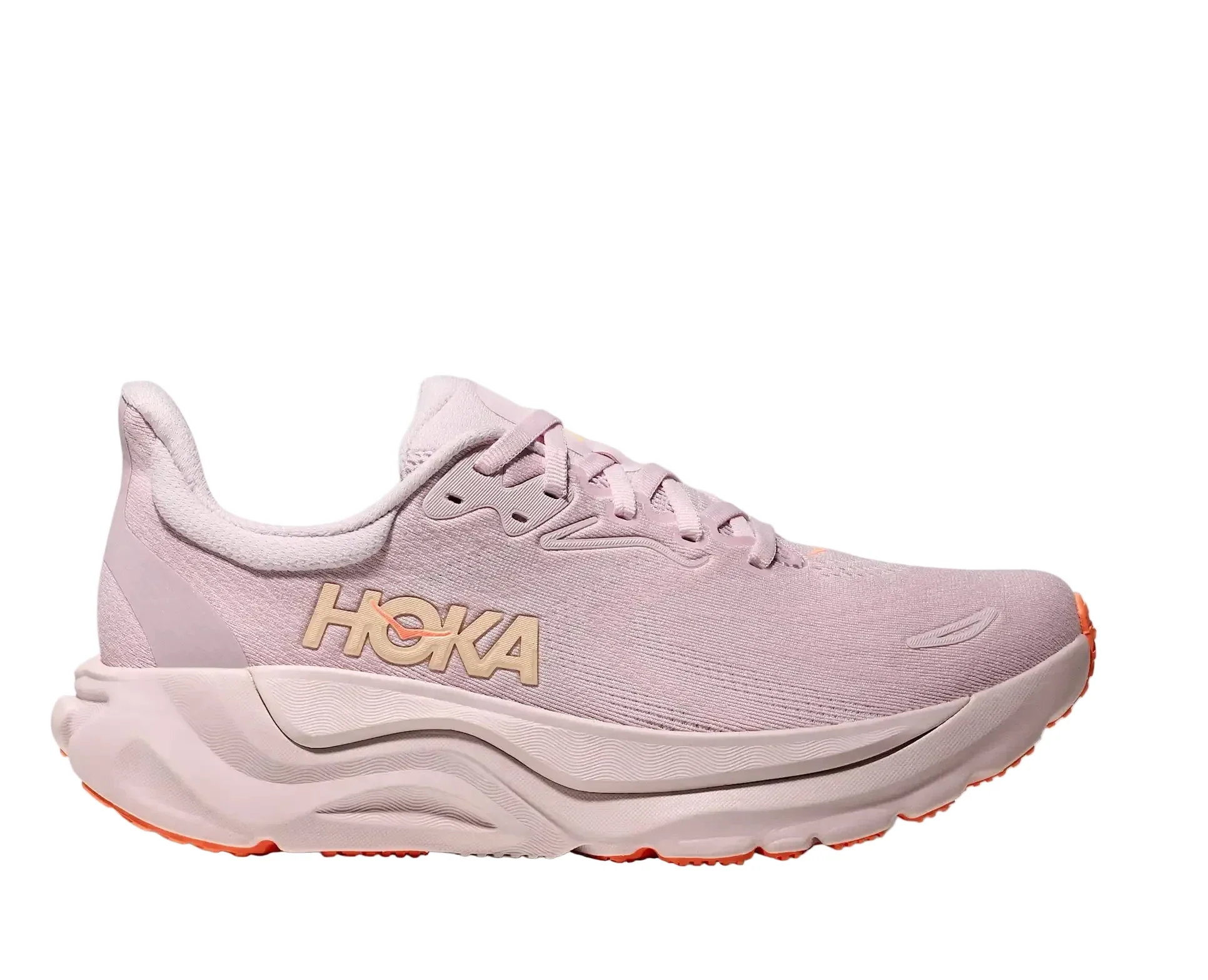 Hoka Arahi 8 Lilac Cream Neon Cantaloupe Women’s