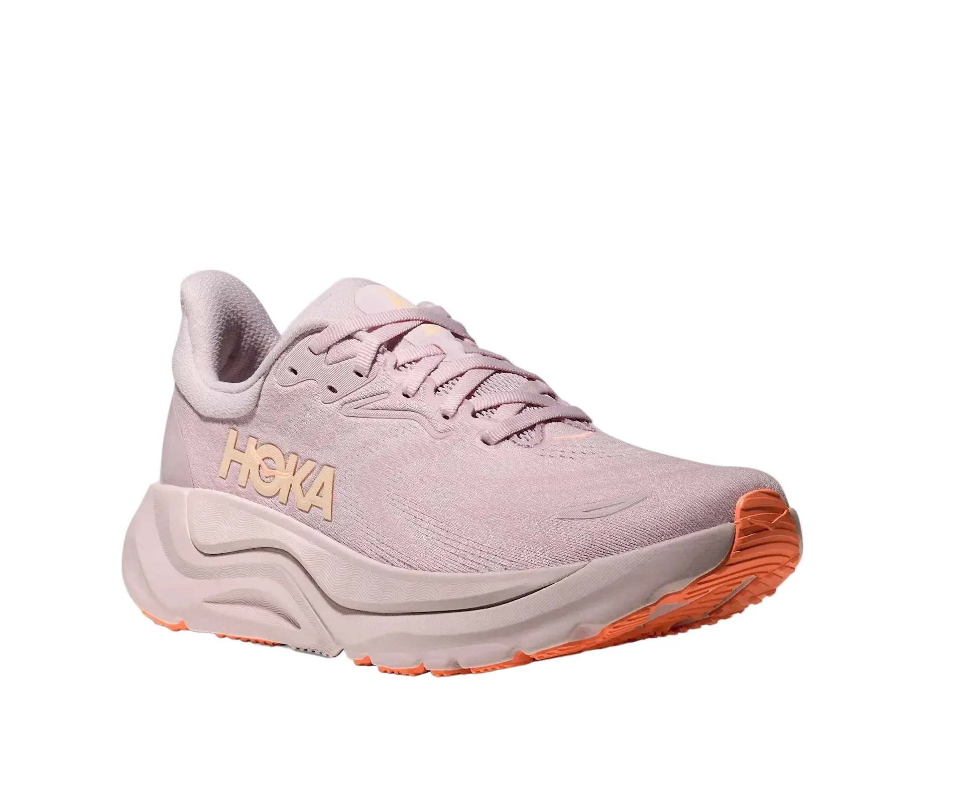 Hoka Arahi 8 Lilac Cream Neon Cantaloupe Women’s - Image 7
