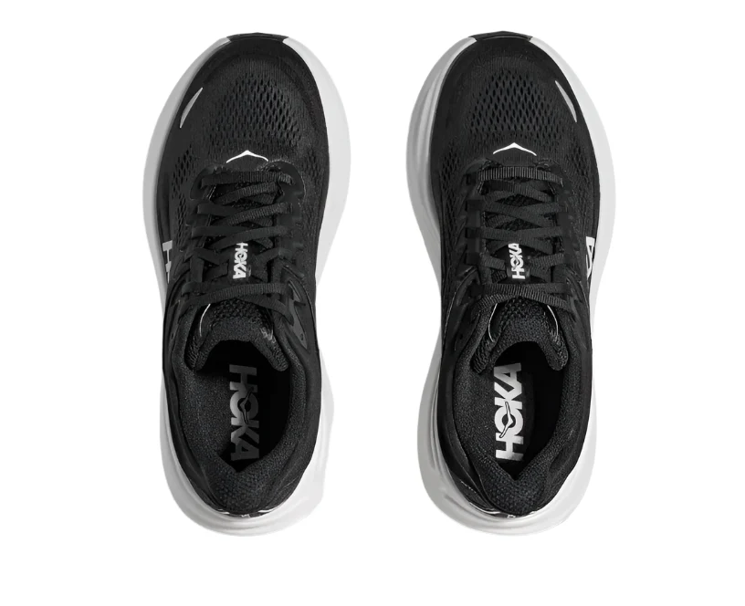 Hoka Bondi 9 Black White Men's - Image 3