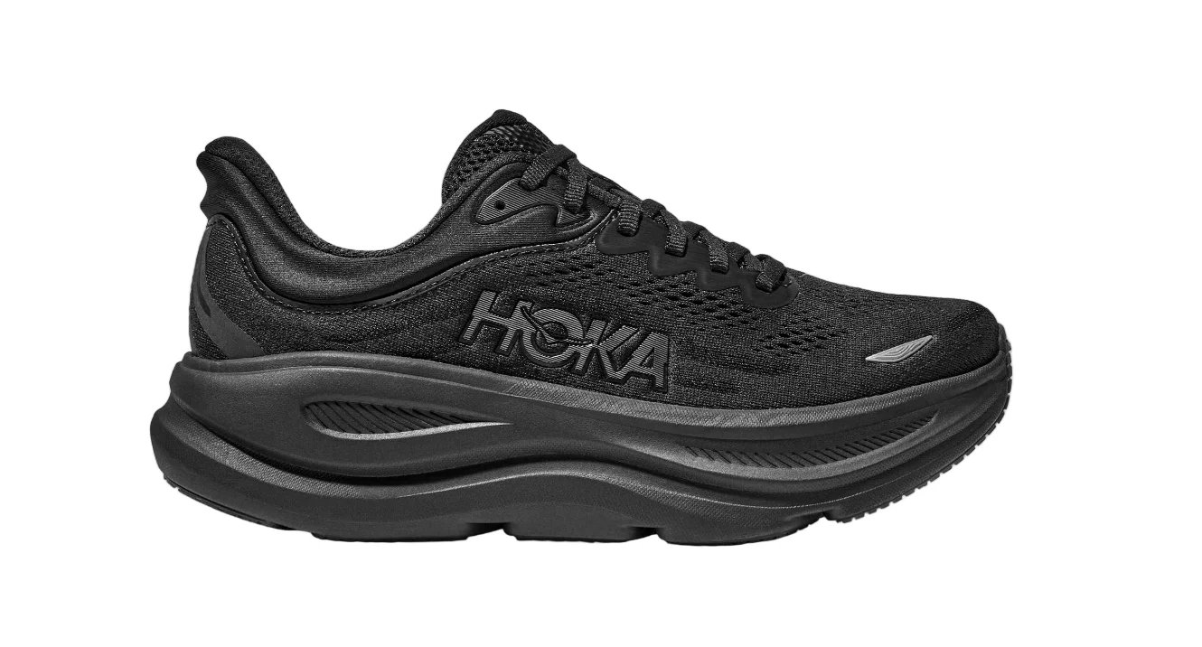 HOKA BONDI 9 BLACK WIDE MEN'S