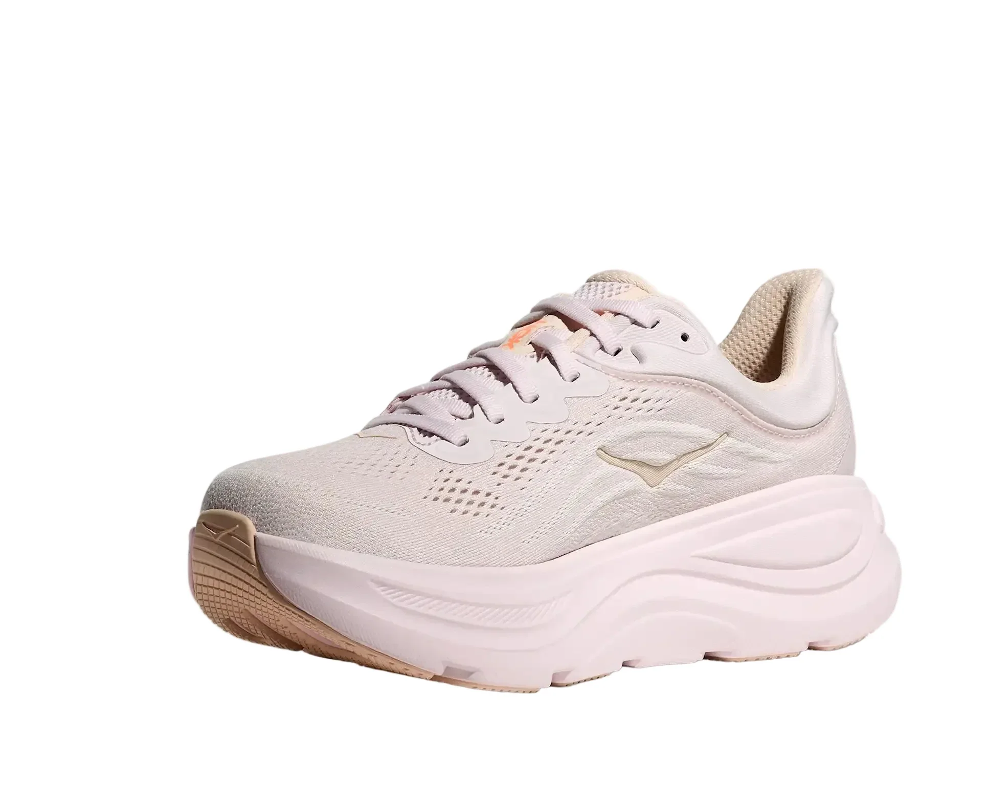 Hoka Bondi 9 Lilac Cream Tangerine Glow Women’s - Image 4