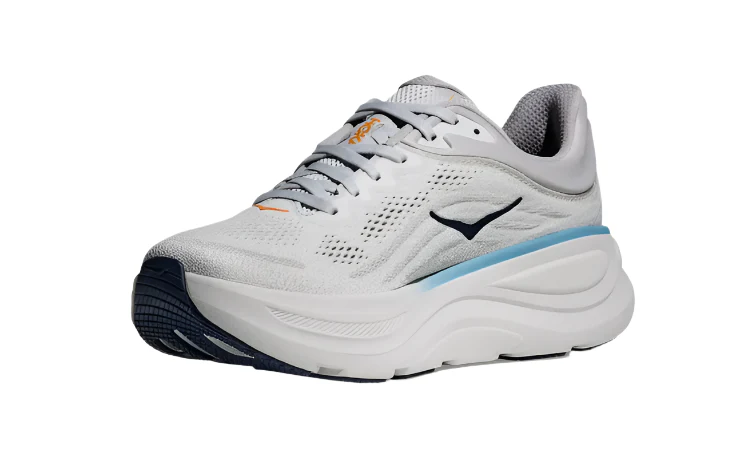 Hoka Bondi 9 Stardust Cosmic Grey Men's - Image 4