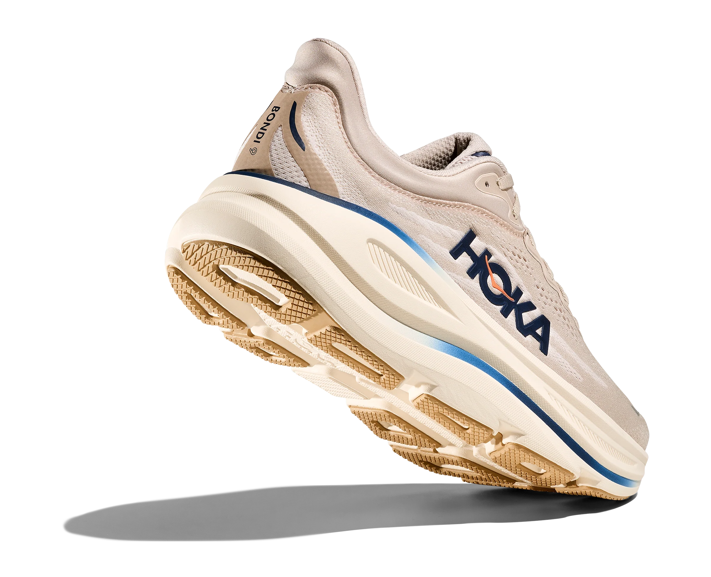 HOKA BONDI 9 STUCCO GROUT WIDE MEN'S - Image 2