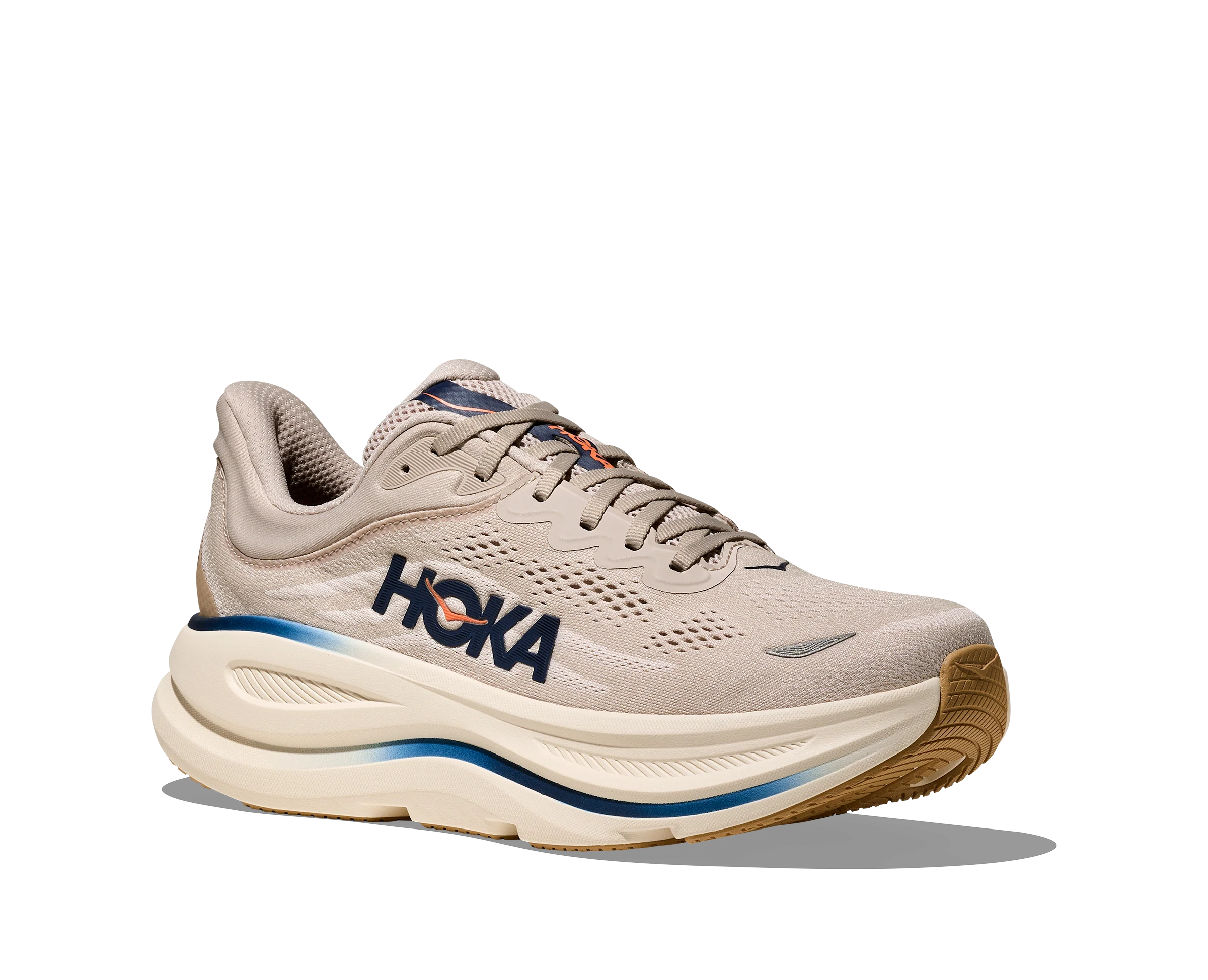 HOKA BONDI 9 STUCCO GROUT WIDE MEN'S - Image 3