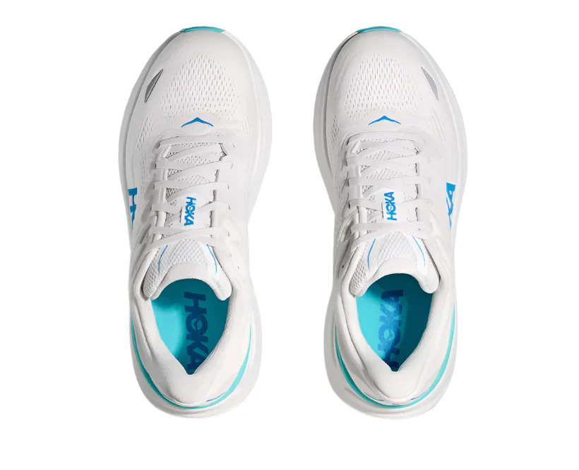 Hoka Bondi 9 White Hoka Blue Men's - Image 3