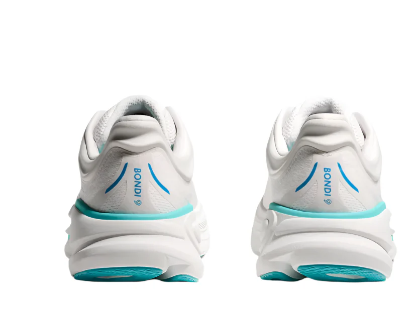 Hoka Bondi 9 White Hoka Blue Men's - Image 6