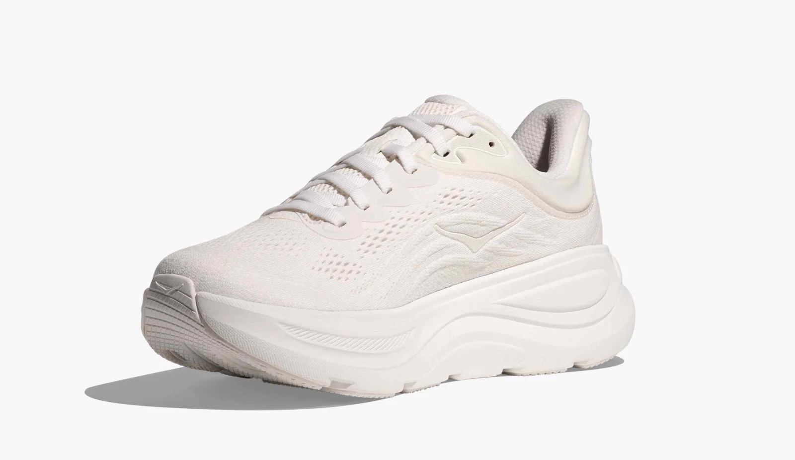Hoka Bondi 9 White Women's - Image 4