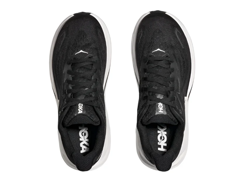 Hoka Clifton 10 Black White Men's - Image 2