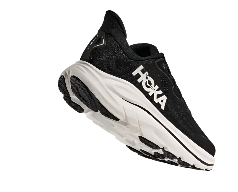 Hoka Clifton 10 Black White Men's - Image 4