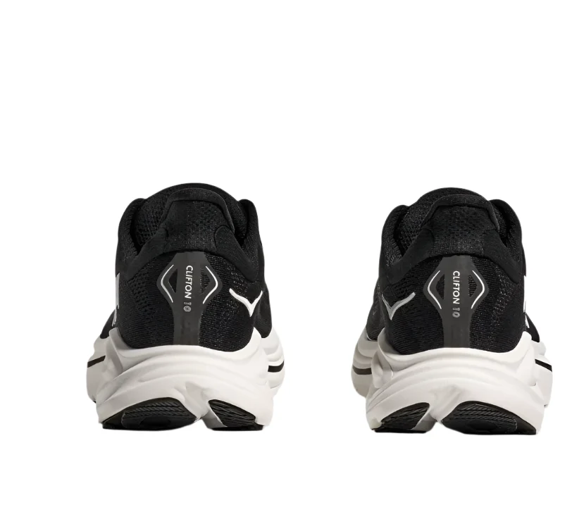 Hoka Clifton 10 Black White Men's - Image 5