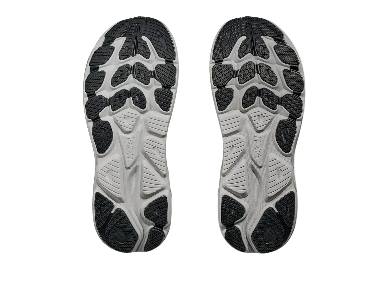 Hoka Clifton 10 Carbon Black Satellite Grey Men’s - Image 8