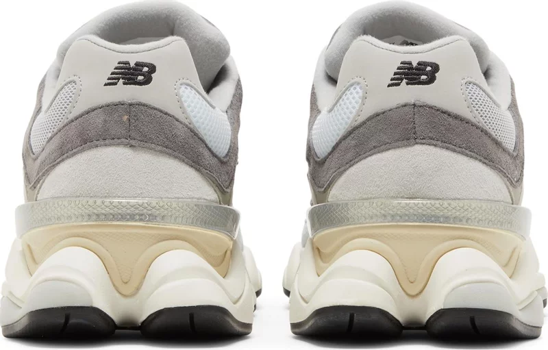 New Balance 9060 Rain Cloud Grey White - Image 3