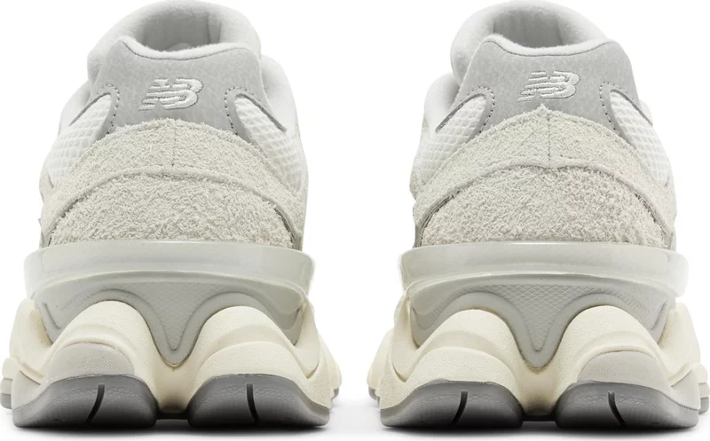 New Balance 9060 Sea Salt White Suede Pack - Image 5