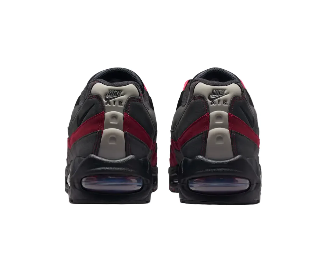 Nike Air Max 95 OG Big Bubble Black Crimson Grey - Image 7