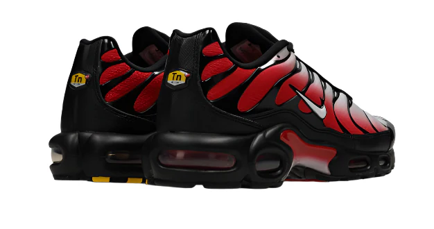 Nike Air Max Plus Tuned 1 Pure Platinum University Red Black White - Image 4