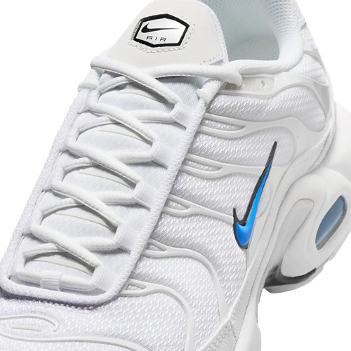 Nike Air Max Plus Tuned 1 White Blue Crystal Black - Image 7