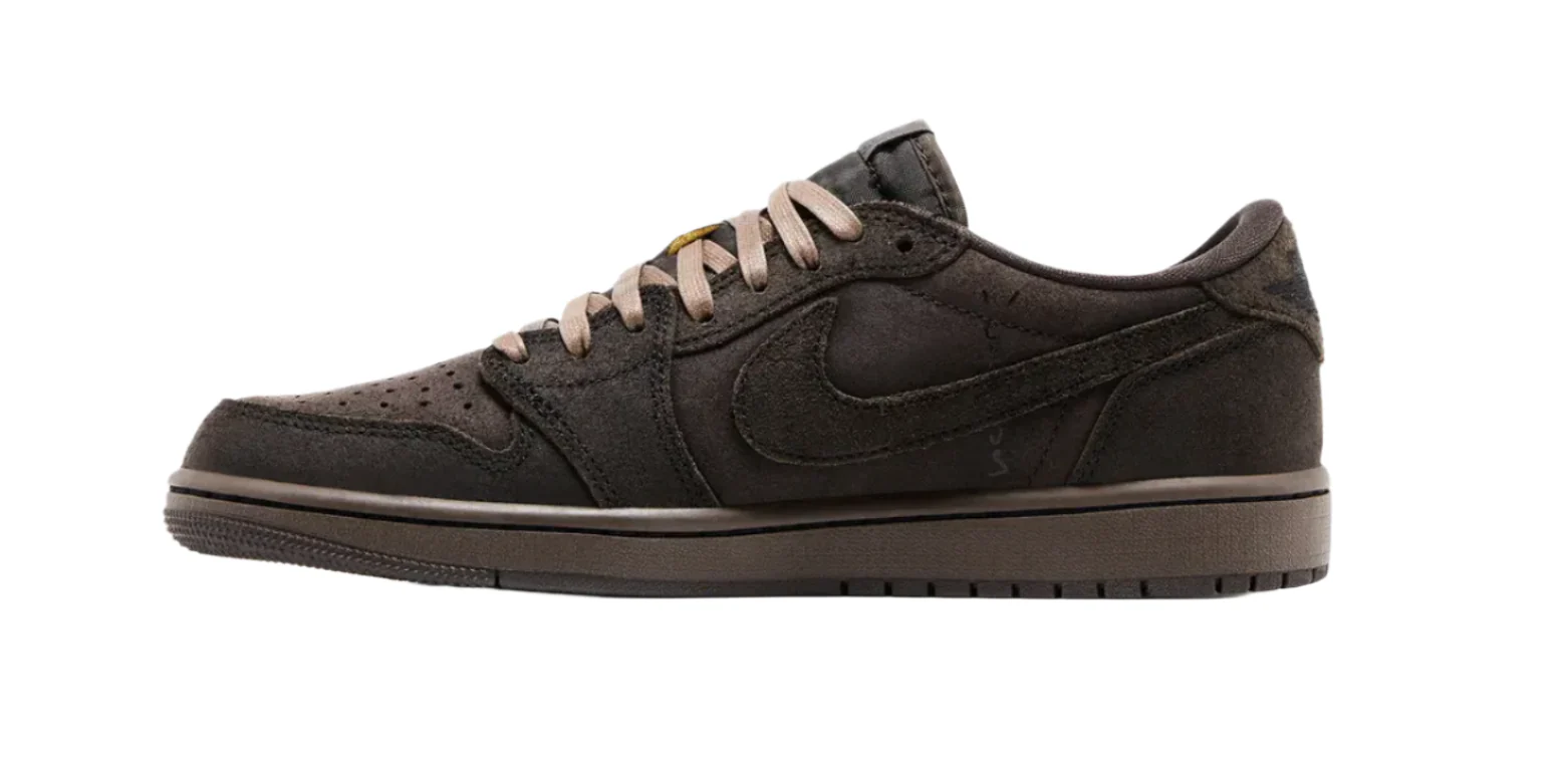 Nike Jordan 1 Retro Low OG SP Travis Scott Velvet Brown - Image 2