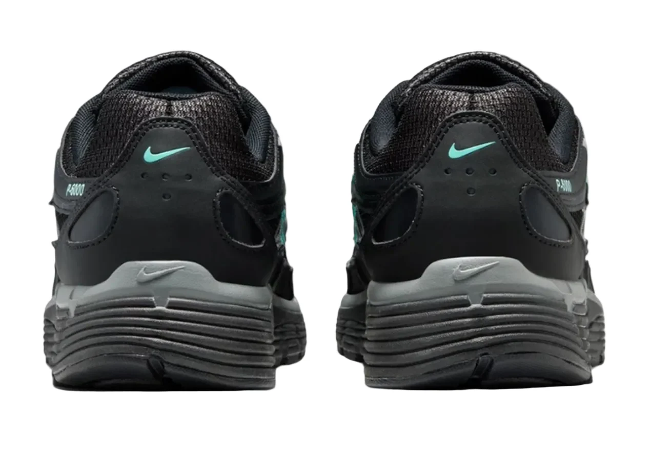 Nike P-6000 Black Hyper Turquoise Cool Grey - Image 5