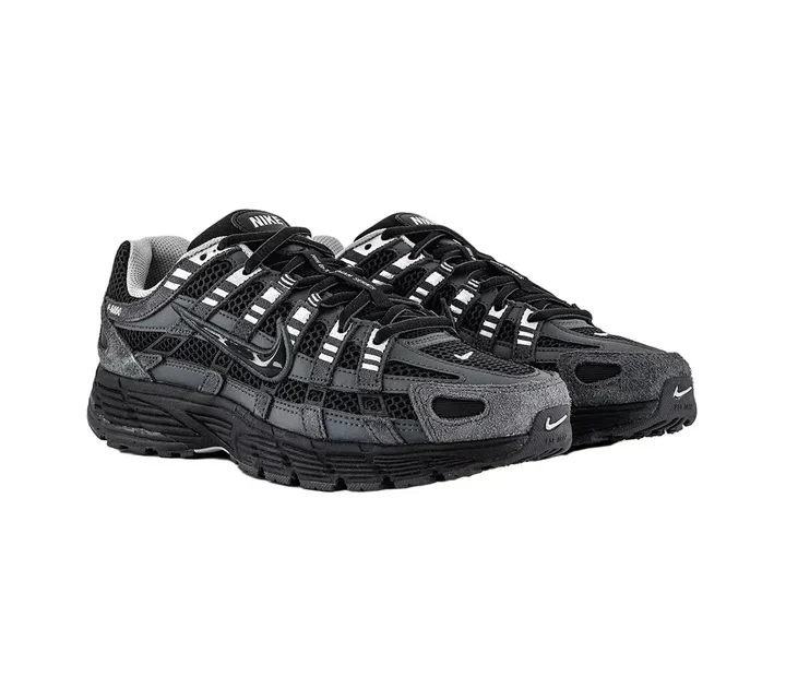Nike P-6000 Suede Anthracite Metallic Silver - Image 3