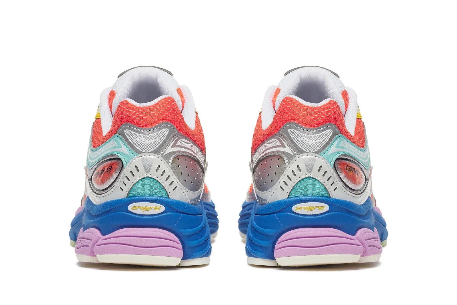 SAUCONY PROGRID OMNI 9 ORANGE MULTI MEN'S - Image 5