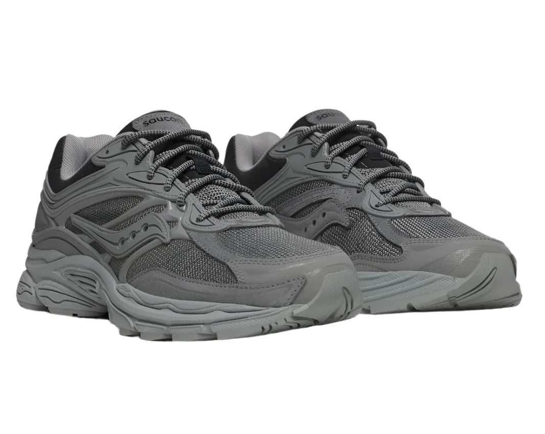 Saucony Progrid Omni 9 Premium Grey Men's - Image 3