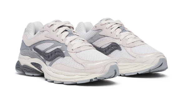 Saucony Progrid Omni 9 Premium Light Grey Blue Men's - Image 3