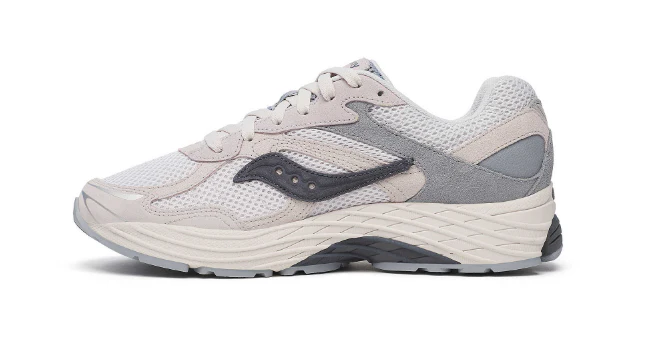 Saucony Progrid Omni 9 Premium Light Grey Blue Men's - Image 4