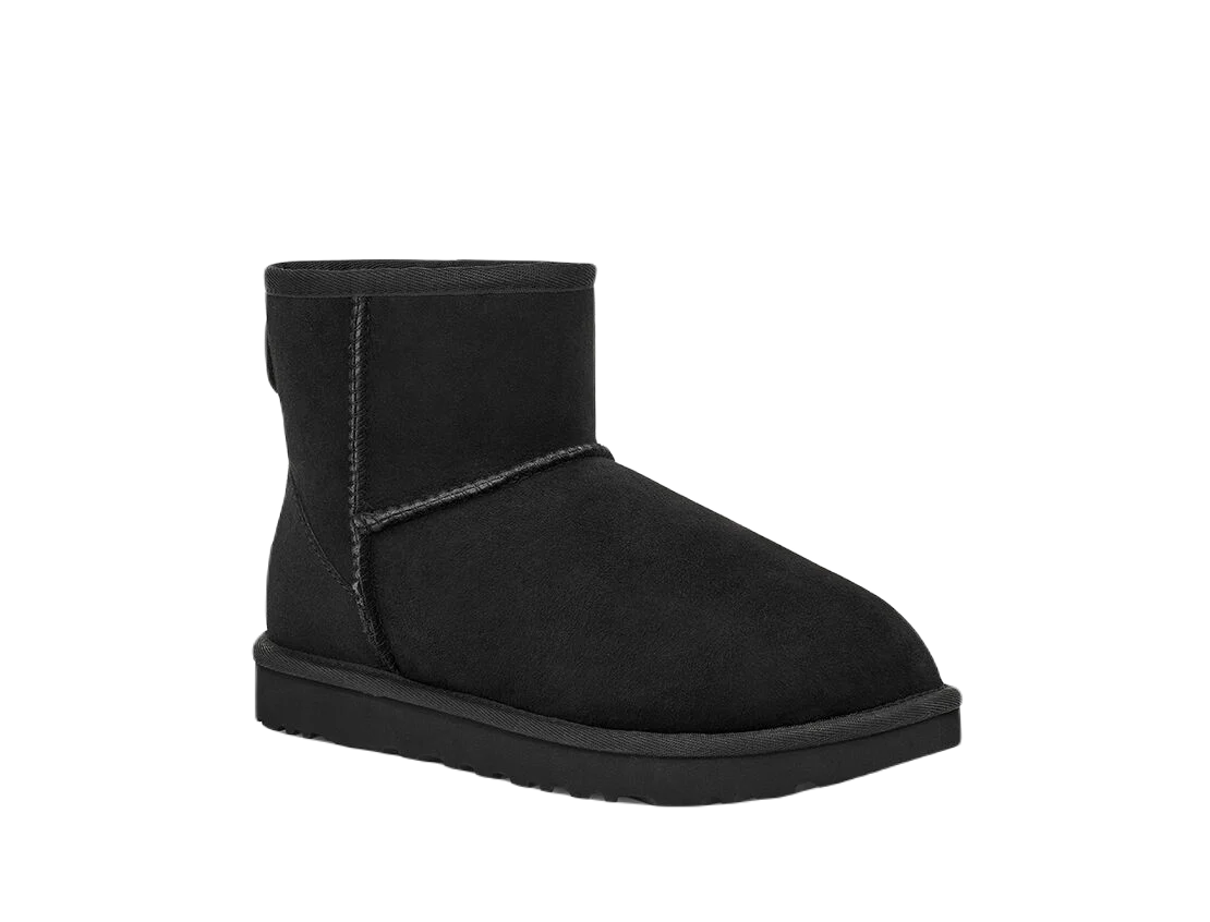 UGG Classic Mini II Boot Black Women's - Image 3