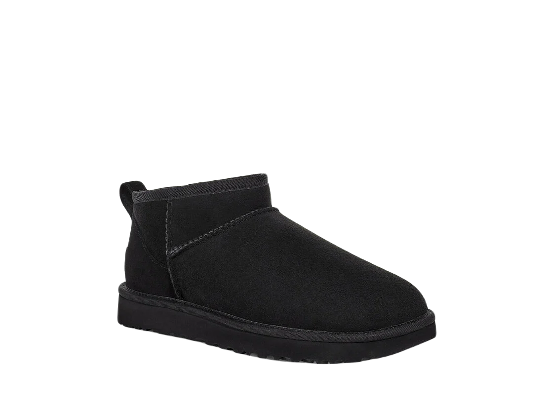 UGG Classic Ultra Mini Boot Black Women's - Image 3