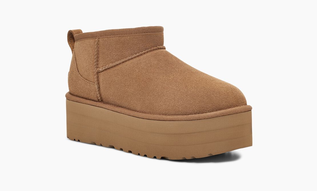 UGG Classic Ultra Mini Platform Boot Chestnut Women's - Image 3