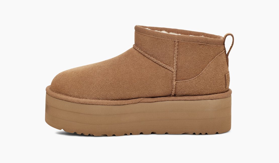 UGG Classic Ultra Mini Platform Boot Chestnut Women's - Image 4