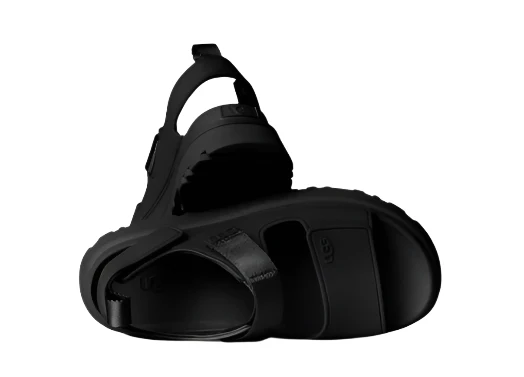 UGG GoldenGlow Sandal Black Women's - Image 4