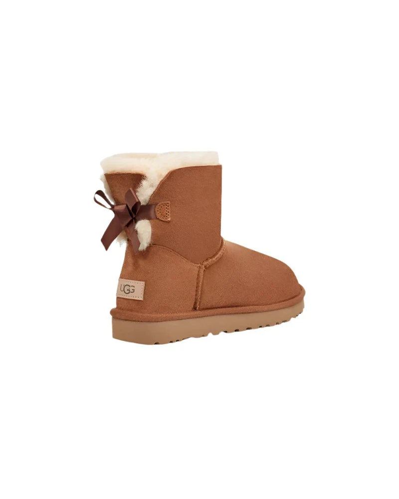UGG Mini Bailey Bow II Boot Chestnut Women's - Image 3